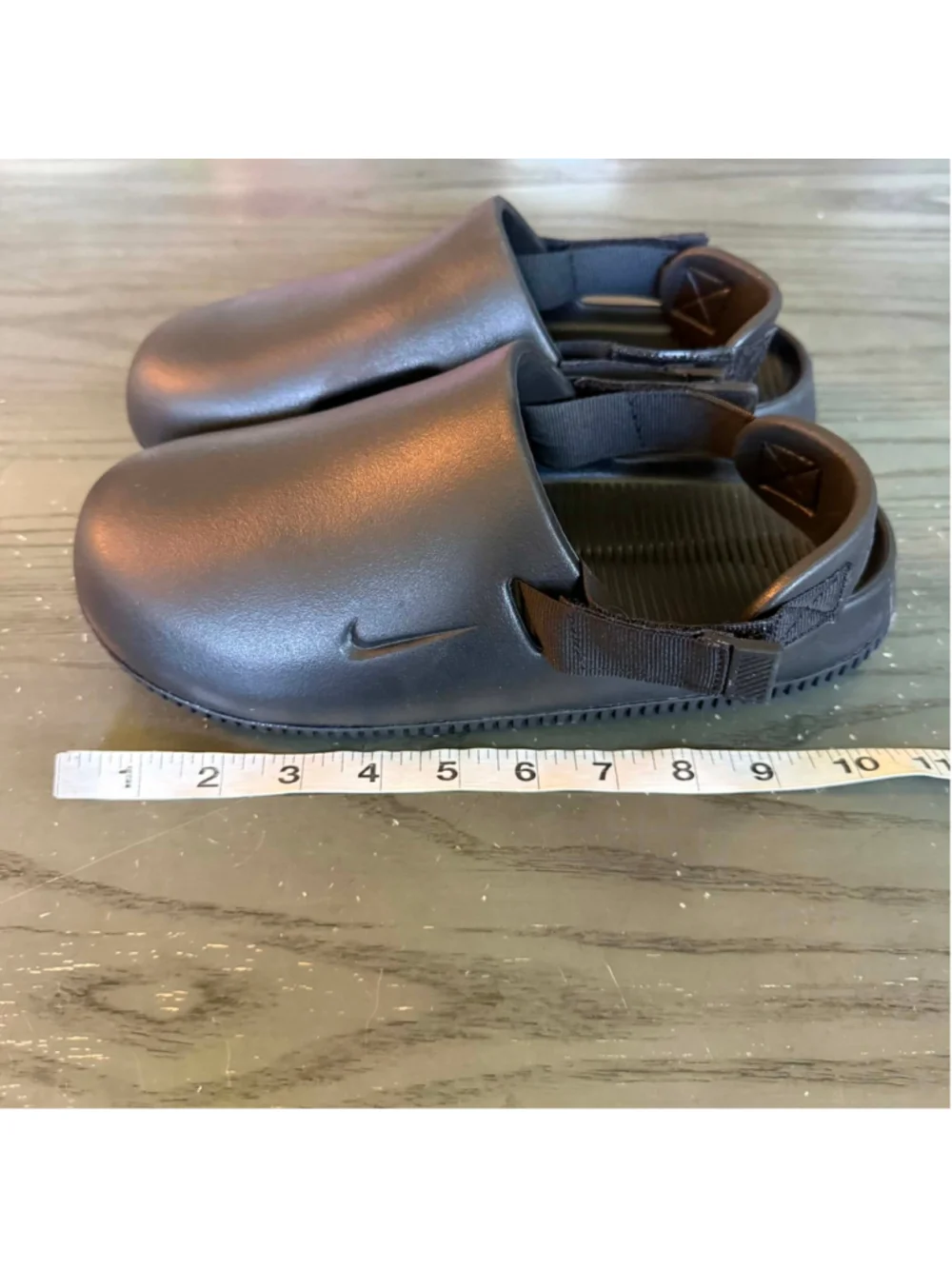 Nike Calm Mule Men's Black Slip on Slides Clogs Shoes Size 9 New FD5130-001